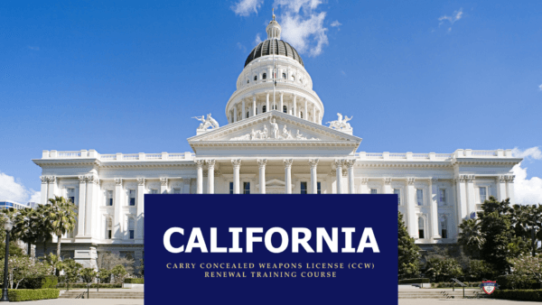 Official U.S. LawShield California CCW Renewal Training Course artwork