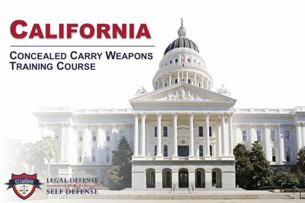 Official U.S. LawShield California Concealed Carry Weapons Training Course artwork
