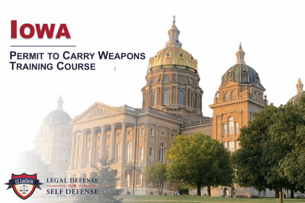 Official U.S. LawShield Iowa Permit to Carry Weapons Training Course artwork