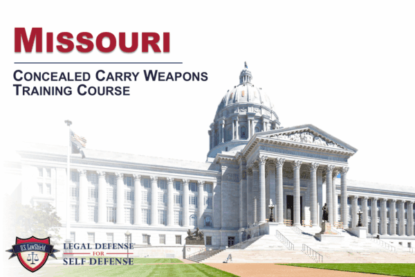 Official U.S. LawShield Missouri Concealed Carry Weapons Training Course artwork